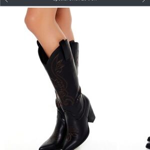 Brand new Forever 21 cowboy boots